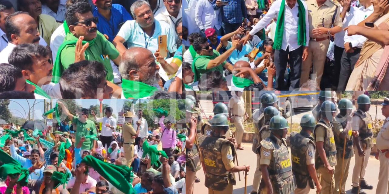 ಅರಣ್ಯವಾಸಿಗಳ ಹೋರಾಟಕ್ಕೆ ಮಣಿದ ಇಲಾಖೆ:ನೋಟೀಸ್ ತಾತ್ಕಾಲಿಕ ಸ್ಥಗಿತ