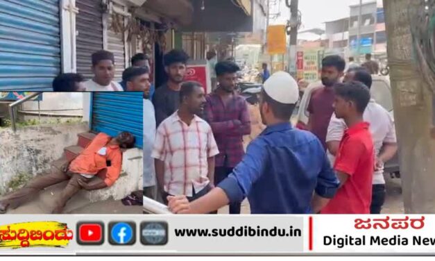 ದಾಂಡೇಲಿಯಲ್ಲಿ ಲಾರಿ ಚಾಲಕನಿಗೆ ಹೃದಯಾಘಾತ: ಮಳಿಗೆಯ ಮೆಟ್ಟಿಲಲ್ಲೇ ಸಾವು