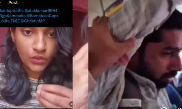 “ಕೈ ಹಾಕಿದವನಿಗೆ” ಕಪಾಳಮೋಕ್ಷ : ವಿಡಿಯೋ ವೈರಲ್