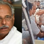 ಕುಸಿದು ಬಿದ್ದ ಕಾಗೋಡು ತಿಮ್ಮಪ್ಪ: ಆಸ್ಪತ್ರೆಗೆ ದಾಖಲು