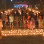 Mahashivaratri/ಶಿವರಾತ್ರಿ ಪ್ರಯುಕ್ತ ಬರ್ಗಿಯಲ್ಲಿ ಕಣ್ಮನ ಸೆಳೆದ ದೀಪೋತ್ಸವ