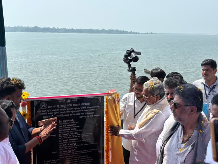 ಮಂಜಗುಣಿ ಸೇತುವೆ ಲೋಕಾರ್ಪಣೆ ಮಾಡಿದ ಸಿಎಂ, ಡಿಸಿಎಂ : ಜನತೆಯ ಬಹುಕಾಲದ ಕನಸು ಇಂದು ನನಸು