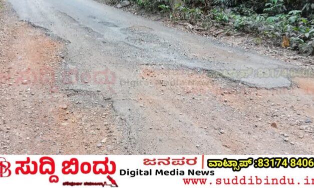 ಮಿರ್ಜಾನ-ಖಂಡಗಾರ ರಸ್ತೆ ದುರವಸ್ಥೆ: ಅಧಿಕಾರಿಗಳ ನಿರ್ಲಕ್ಷ್ಯಕ್ಕೆ ಗ್ರಾಮಸ್ಥರ ಆಕ್ರೋಶ