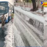Hailstorm/ಮುಂಡಗೋಡ–ಕಲಘಟಗಿ ಭಾಗದಲ್ಲಿ ಆಲಿಕಲ್ಲು ಸುರಿಮಳೆ: ಜನಜೀವನ ಅಸ್ತವ್ಯಸ್ತ