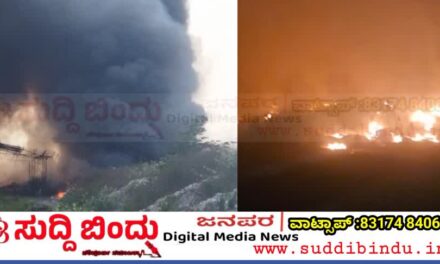 Dandeli/ದಾಂಡೇಲಿಯ ಶ್ರೇಯಸ್ ಪೇಪರ್ ಮಿಲ್‌ನಲ್ಲಿ ಭಾರೀ ಅಗ್ನಿ ಅವಘಡ: ಜನವಸತಿ ಪ್ರದೇಶಕ್ಕೂ ಬೆಂಕಿ ವ್ಯಾಪಿಸುವ ಭೀತಿ