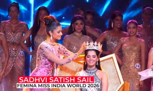 ಕಾರವಾರದ ಸಾಧ್ವಿ ಸೈಲ್ ಮಿಸ್ ಇಂಡಿಯಾ 2026 ವಿಜೇತೆ