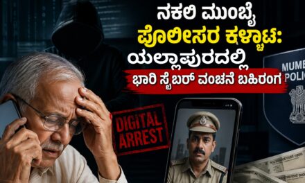 ನಕಲಿ ಪೊಲೀಸರ ಕಳ್ಳಾಟ: ಯಲ್ಲಾಪುರದಲ್ಲಿ ಭಾರಿ ಸೈಬರ್ ವಂಚನೆ