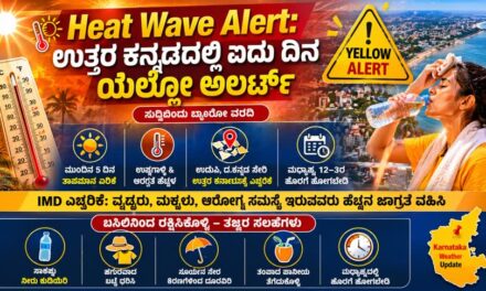 Heat Wave Alert: ಉತ್ತರ ಕನ್ನಡದಲ್ಲಿ ಐದು ದಿನ‌ ಯಲ್ಲೋ‌ ಅಲರ್ಟ್