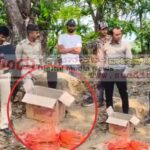 ಹಳಿಯಾಳದಲ್ಲಿ ಭಾರಿ ಸ್ಫೋಟಕ  ವಸ್ತು ವಶಕ್ಕೆ: ಆರೋಪಿ ಬಂಧನ