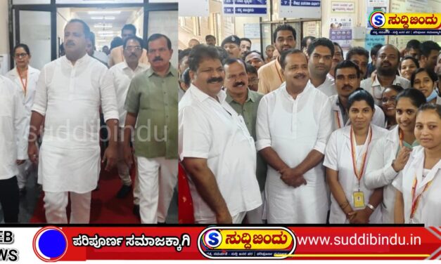 ಕುಮಟಾ ಸರ್ಕಾರಿ ಆಸ್ಪತ್ರೆಗೆ ಆರೋಗ್ಯ ಸಚಿವ ಯು.ಟಿ. ಖಾದರ್ ದಿಢೀರ್ ಭೇಟಿ ಆಸ್ಪತ್ರೆ ಸ್ವಚ್ಛತೆ, ಚಿಕಿತ್ಸಾ ವ್ಯವಸ್ಥೆಗೆ ಮೆಚ್ಚುಗೆ:ಟ್ರಾಮಾ ಸೆಂಟರ್‌ಗೆ ಅಗತ್ಯ ಸಿಬ್ಬಂದಿ-ಸೌಲಭ್ಯ ಒದಗಿಸುವ ಭರವಸೆ
