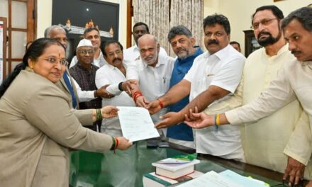 ಉಪಸಭಾಧ್ಯಕ್ಷ ಸ್ಥಾನಕ್ಕೆ ಮಂಕಾಳ ವೈದ್ಯ ಹೆಸರು ಸೂಚಿಸಿ ಪ್ರಸ್ತಾವನೆ ಸಲ್ಲಿಸಿದ ಸಿಎಂ ಡಿಕೆಶಿ