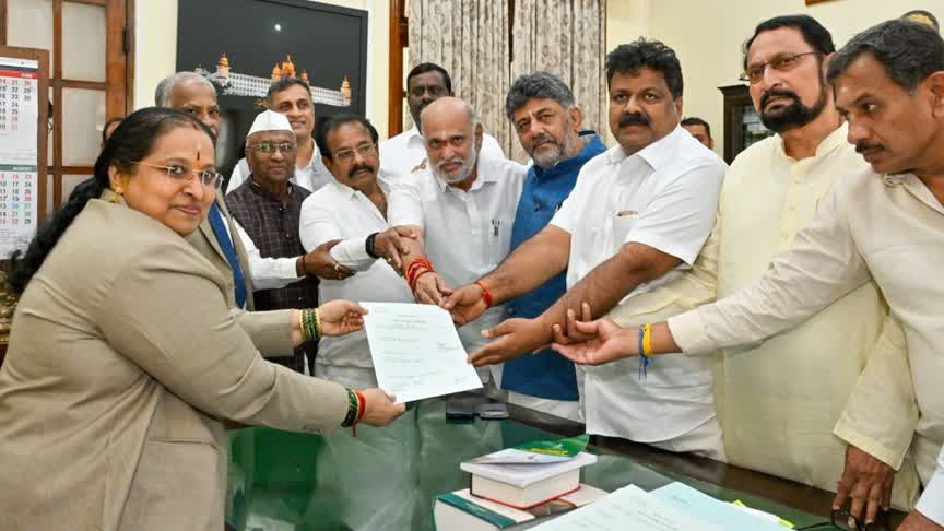 ಉಪಸಭಾಧ್ಯಕ್ಷ ಸ್ಥಾನಕ್ಕೆ ಮಂಕಾಳ ವೈದ್ಯ ಹೆಸರು ಸೂಚಿಸಿ ಪ್ರಸ್ತಾವನೆ ಸಲ್ಲಿಸಿದ ಸಿಎಂ ಡಿಕೆಶಿ