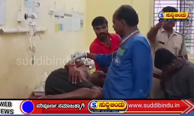 ಮನೆಗೆ ಮರಳುತ್ತಿದ್ದ ವ್ಯಕ್ತಿಗೆ ದಾರಿಯಲ್ಲೇ ಎದುರಾಯ್ತು ಕರಡಿ; ಕ್ಷಣಾರ್ಧದಲ್ಲಿ ದಾಳಿ!
