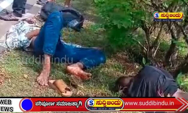 ಅಪರಿಚಿತ ವಾಹನ ಡಿಕ್ಕಿ – ಇಬ್ಬರು ಬೈಕ್ ಸವಾರರಿಗೆ ಗಾಯ: ಹೊಸೂರು ಸೇತುವೆ ಬಳಿ ಘಟನೆ